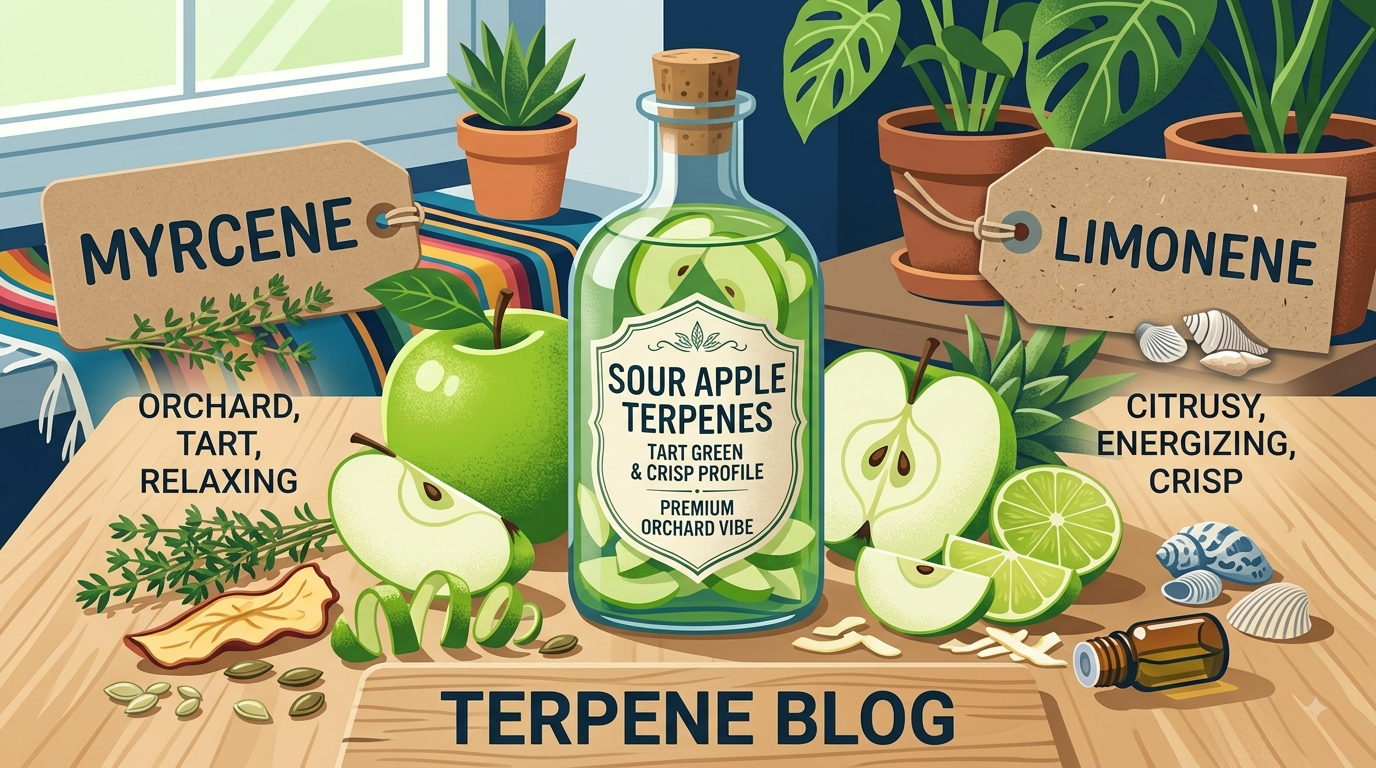 Get to Know the Sour Apple Strain: Terpenes, Sensory Profile, and Market Opportunities