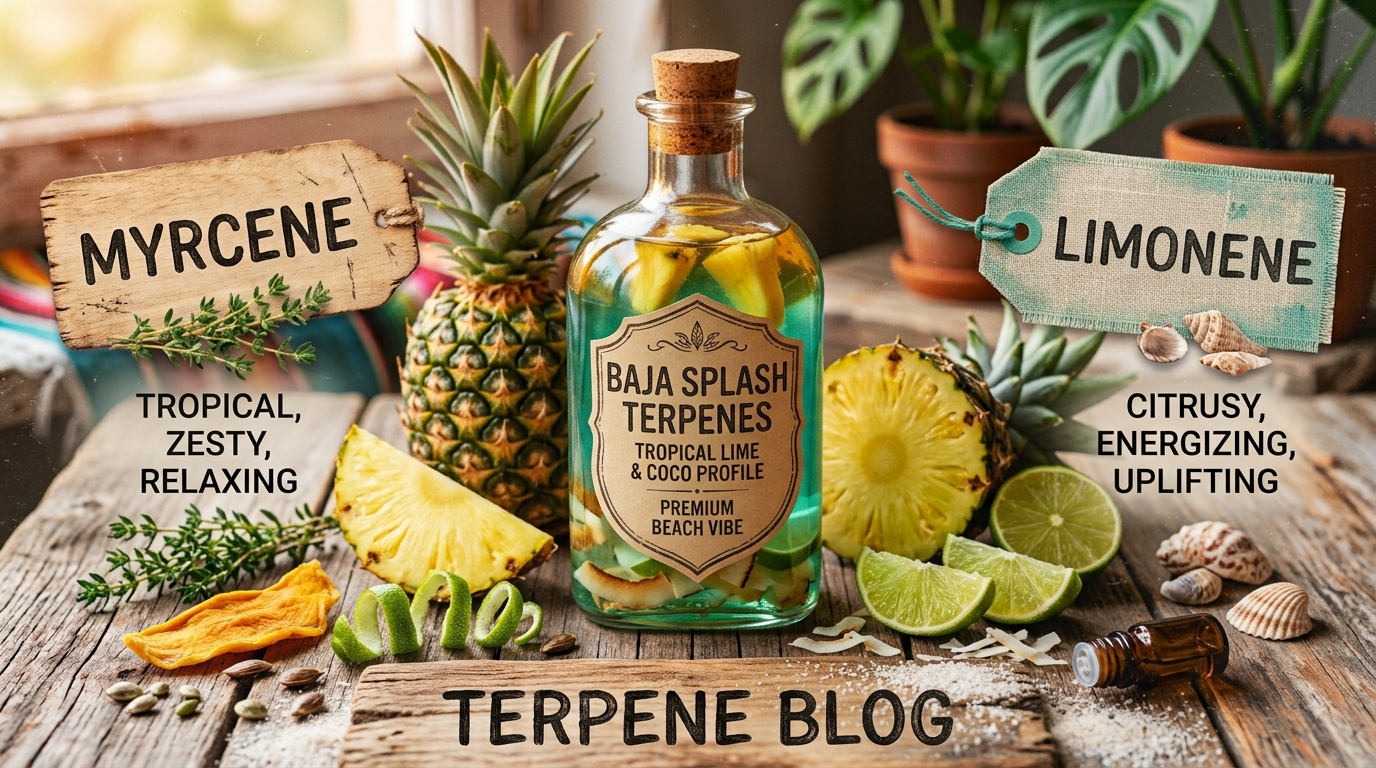 Get to Know the Baja Blast Strain: Terpenes, Sensory Profile, and Market Opportunities