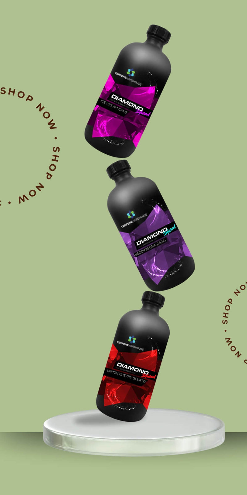 Diamond Infused - Craft blend of HTE terpenes and botanically derived terpenes